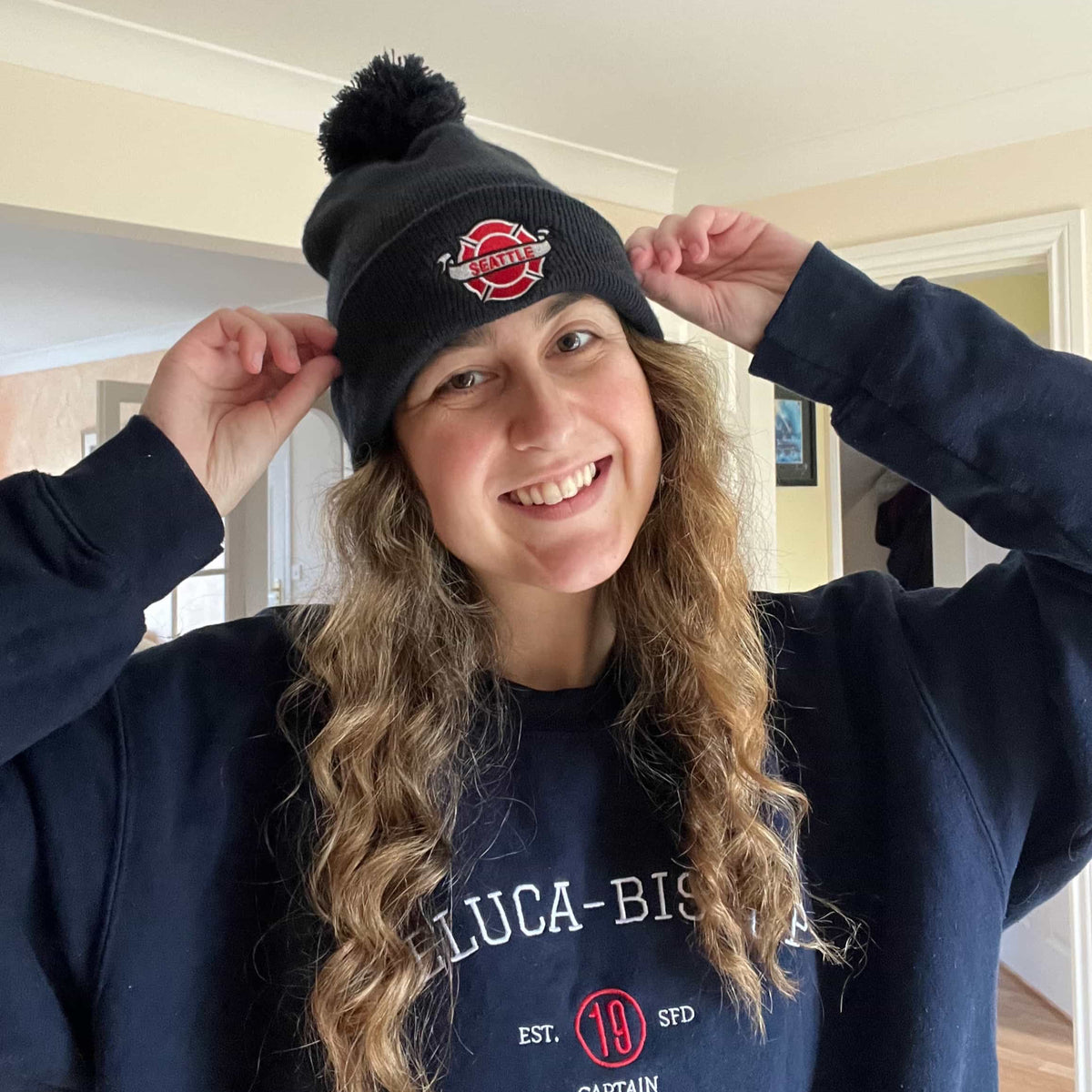 Custom Pom Pom Beanie