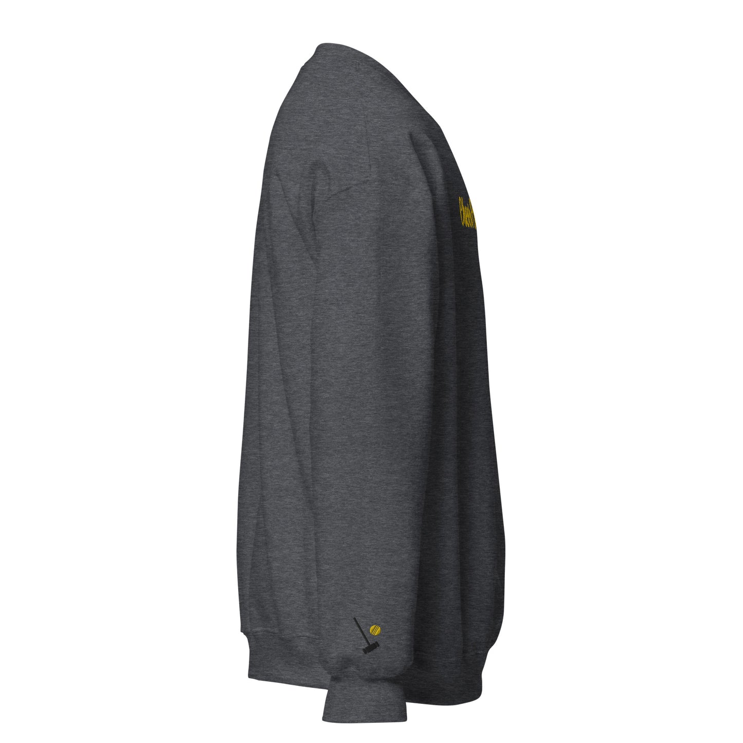 Heather McNamara Cheer Captain Embroidered Unisex Sweatshirt With Sleeve