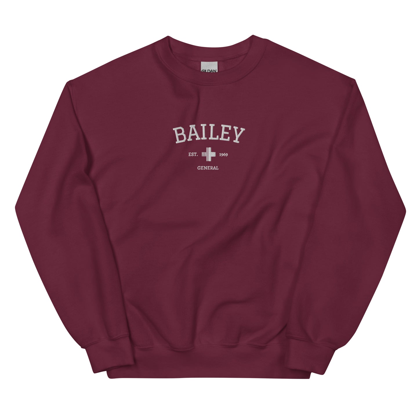 Miranda Bailey Est Embroidered Unisex Sweatshirt