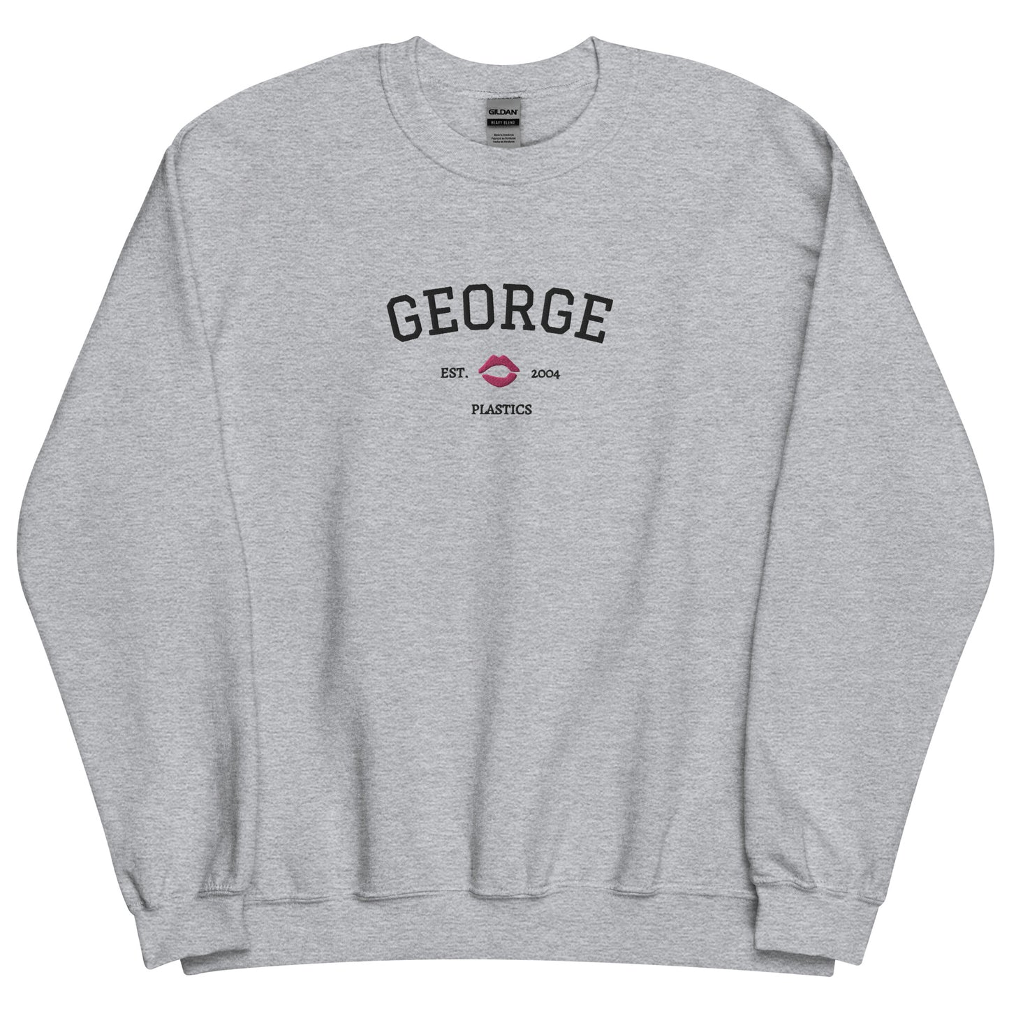 Mean Girls Regina George Est Embroidered Unisex Sweatshirt