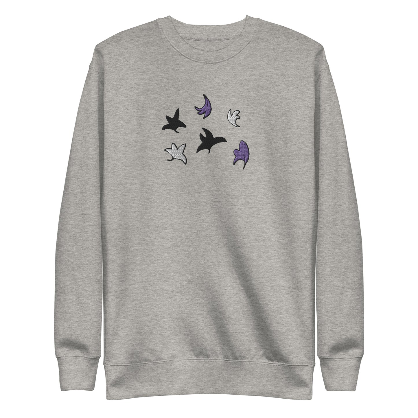 Heartstopper Leaves Demisexual Embroidered Unisex Premium Sweatshirt