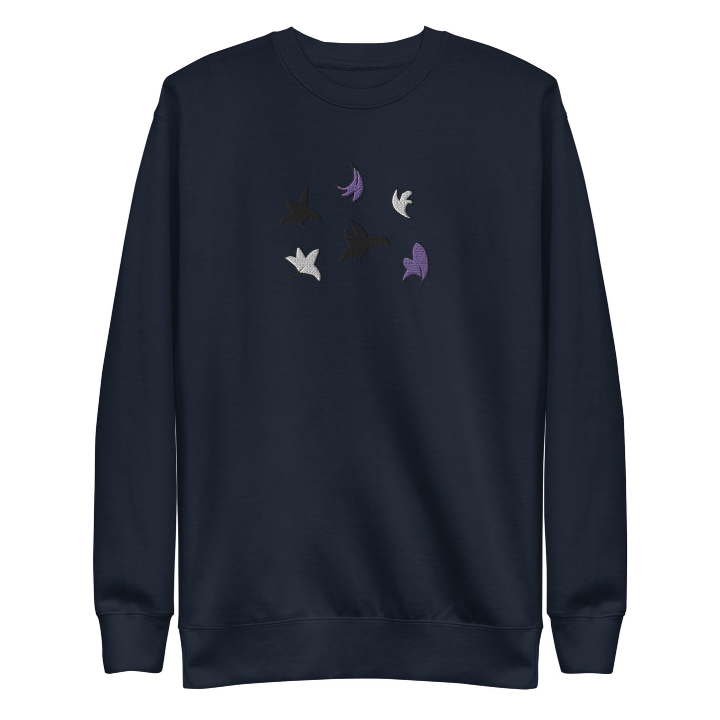 Heartstopper Leaves Demisexual Embroidered Unisex Premium Sweatshirt