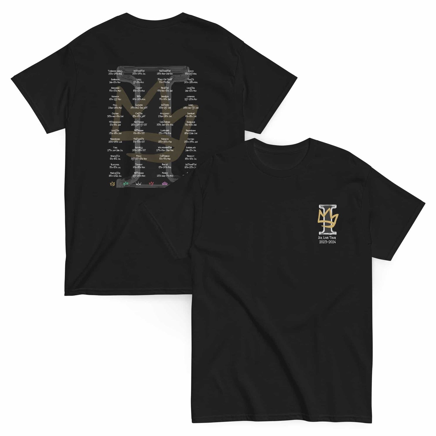 Six 23/24 Tour Tee | Six the Musical