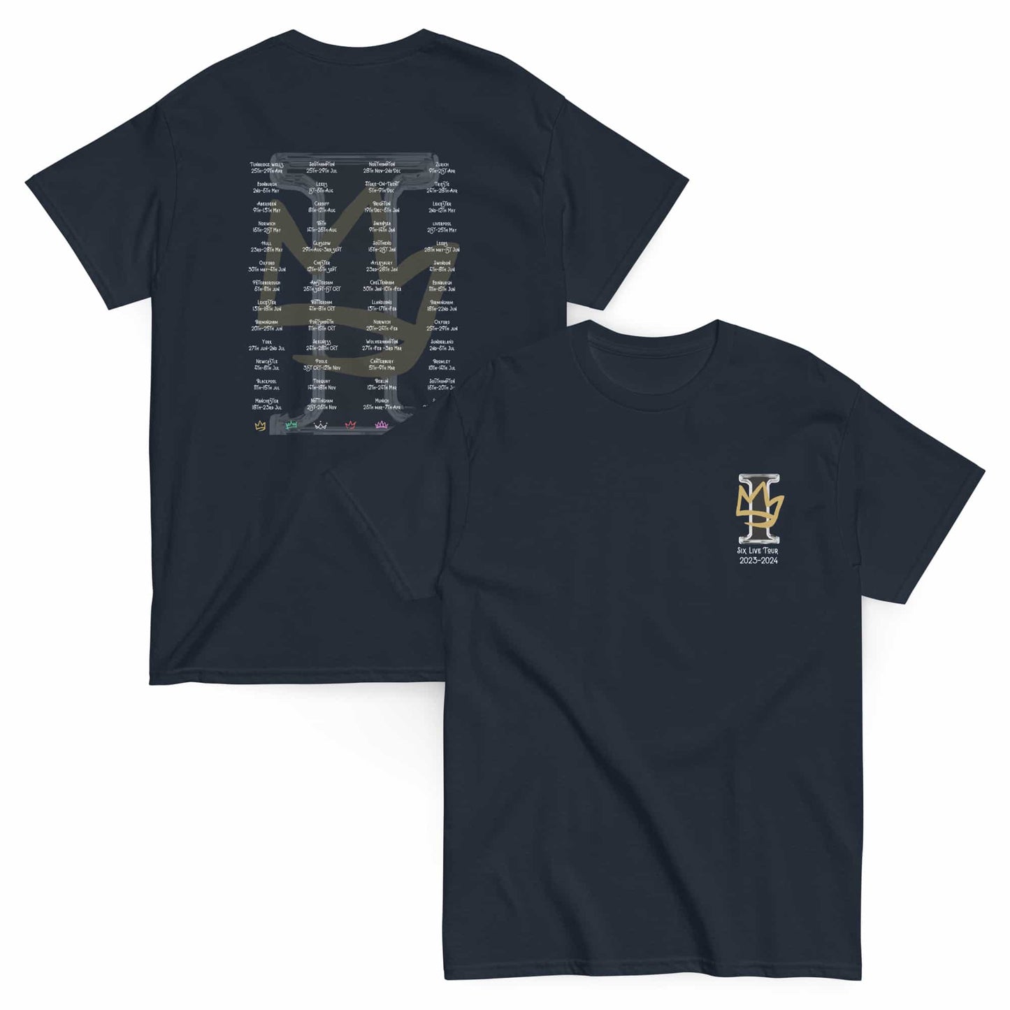 Six 23/24 Tour Tee | Six the Musical