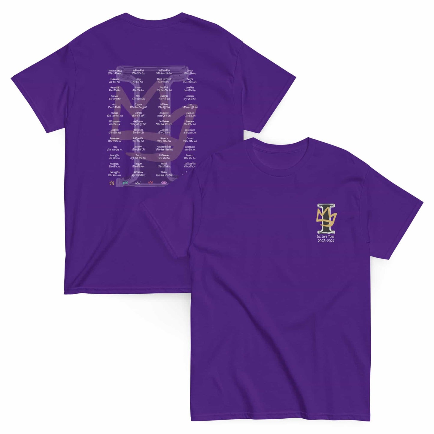 Six 23/24 Tour Tee | Six the Musical