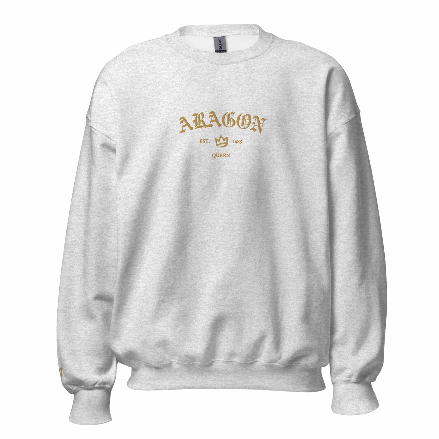 Queens Est Embroidered Sweatshirt With Sleeve Design | Six the Musical