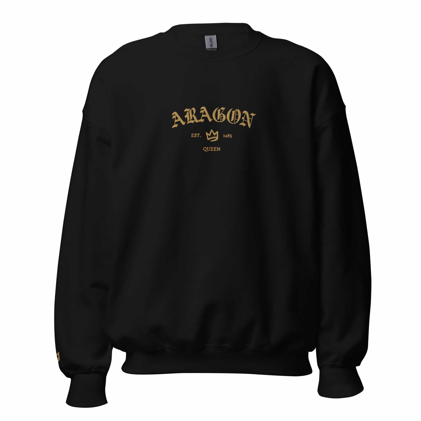 Queens Est Embroidered Sweatshirt With Sleeve Design | Six the Musical