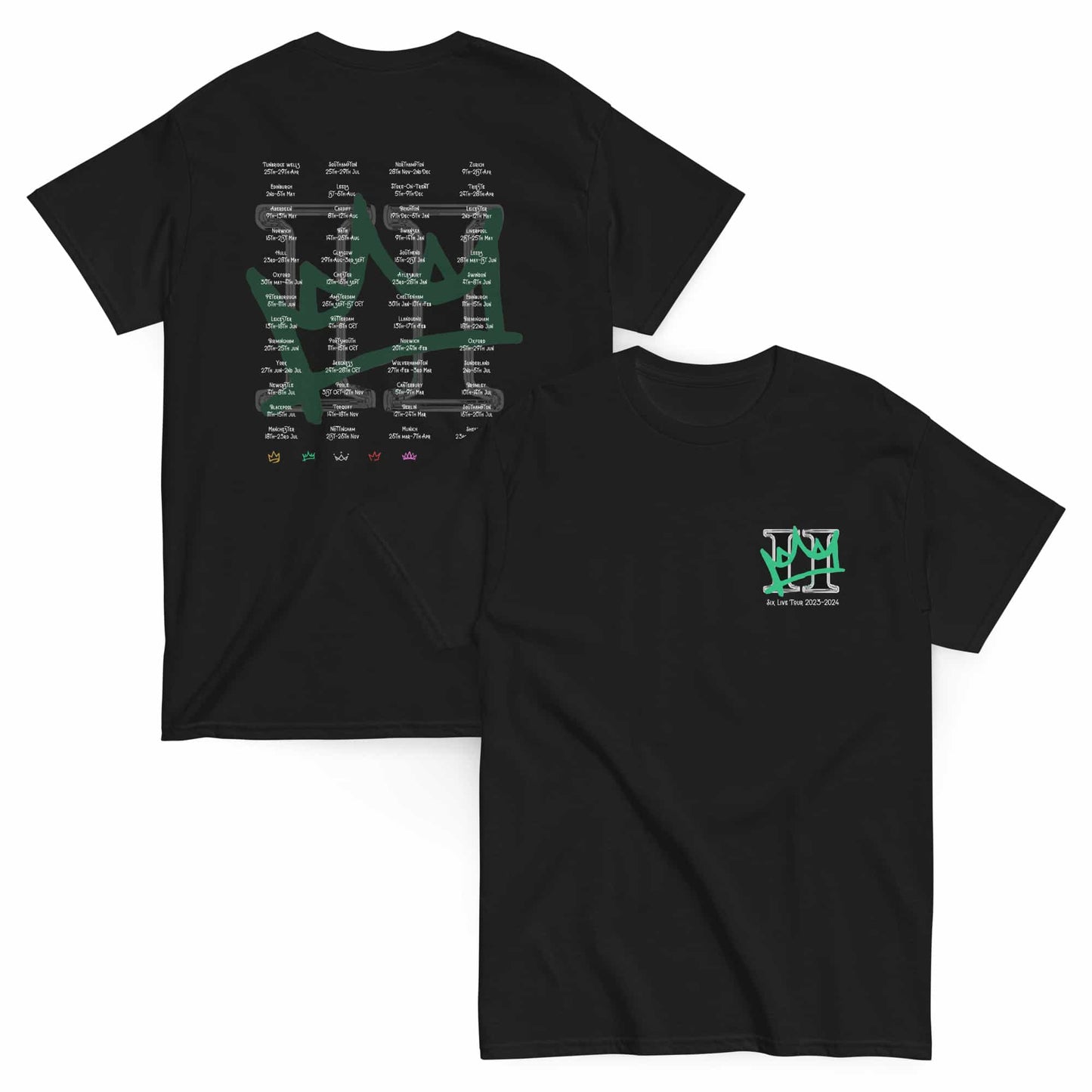 Six 23/24 Tour Tee | Six the Musical