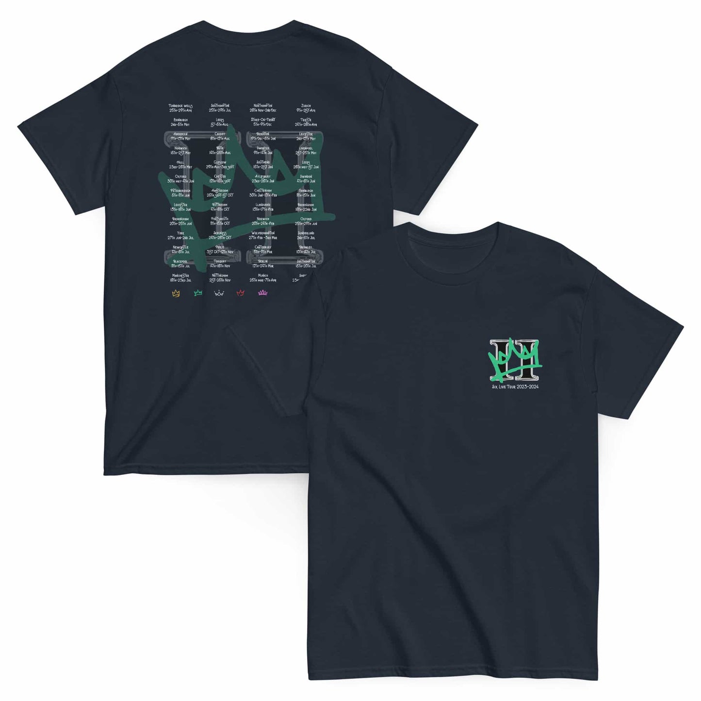 Six 23/24 Tour Tee | Six the Musical