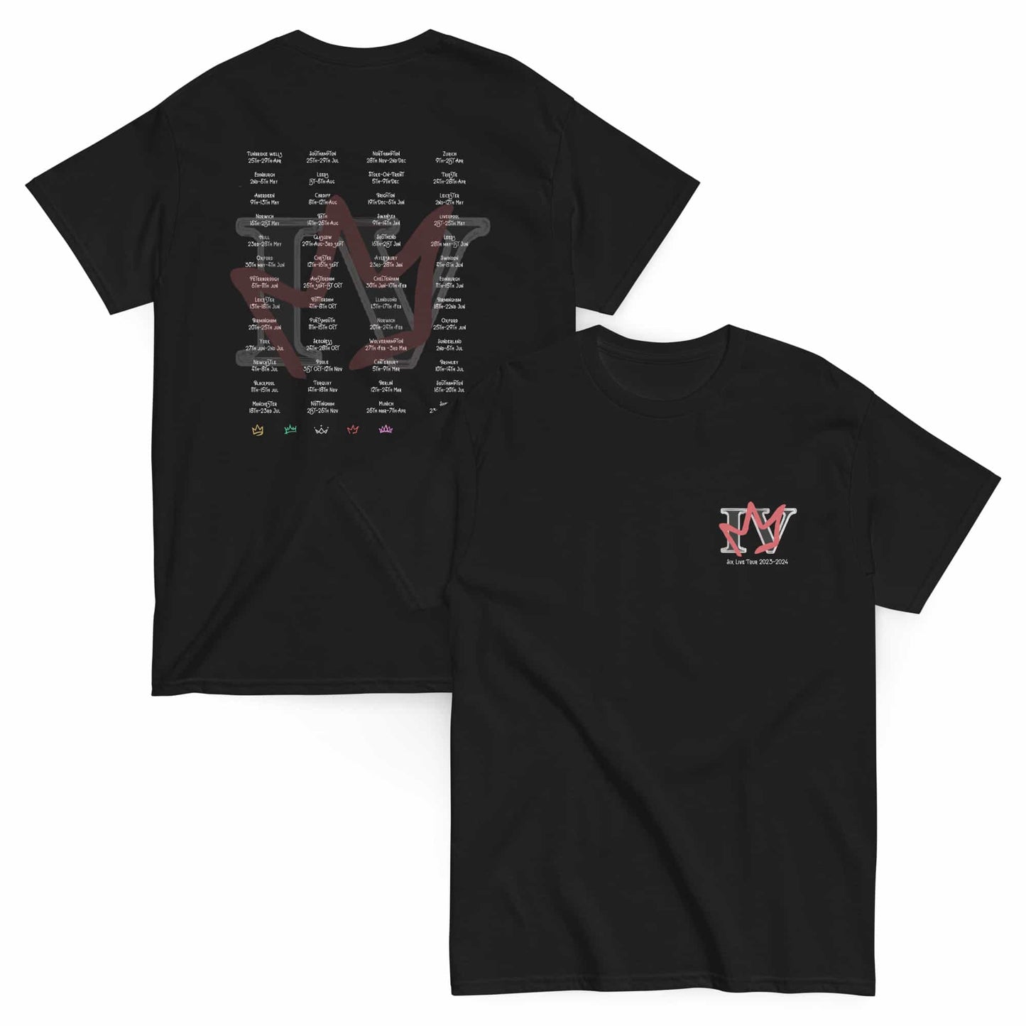 Six 23/24 Tour Tee | Six the Musical