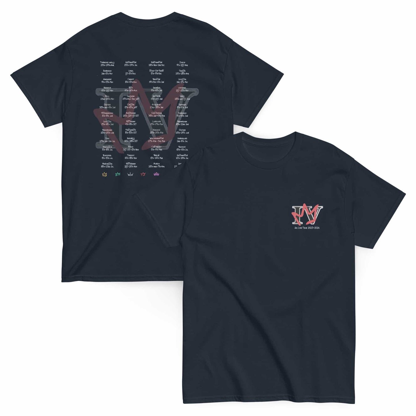 Six 23/24 Tour Tee | Six the Musical
