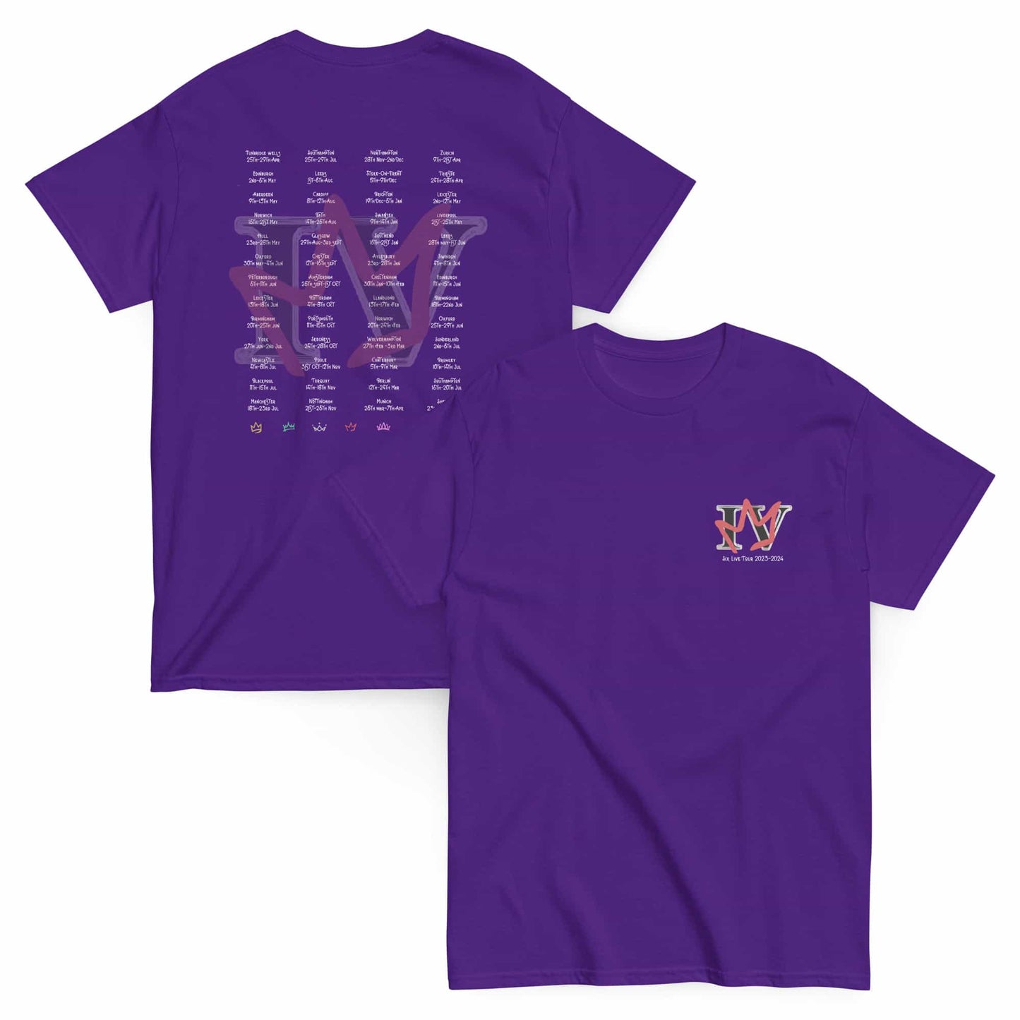 Six 23/24 Tour Tee | Six the Musical