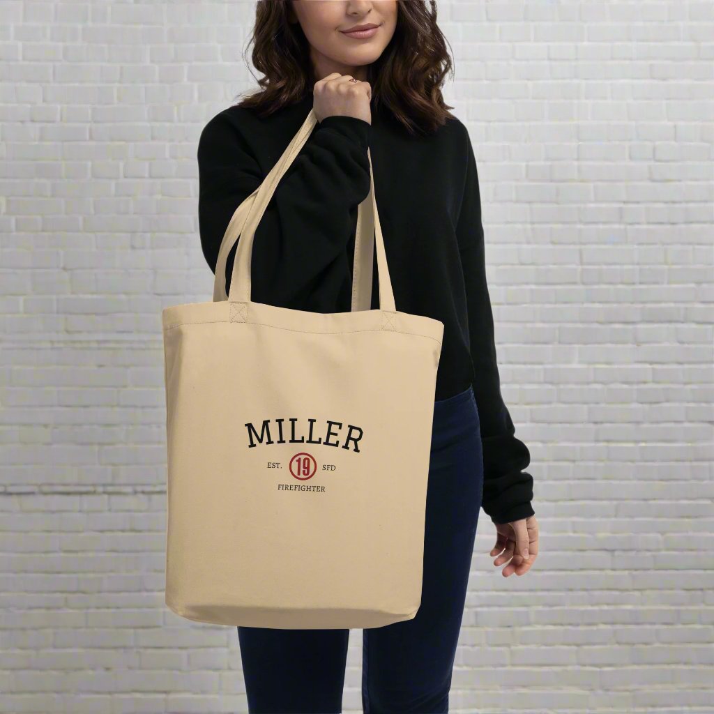 Station 19 Est Tote Bags
