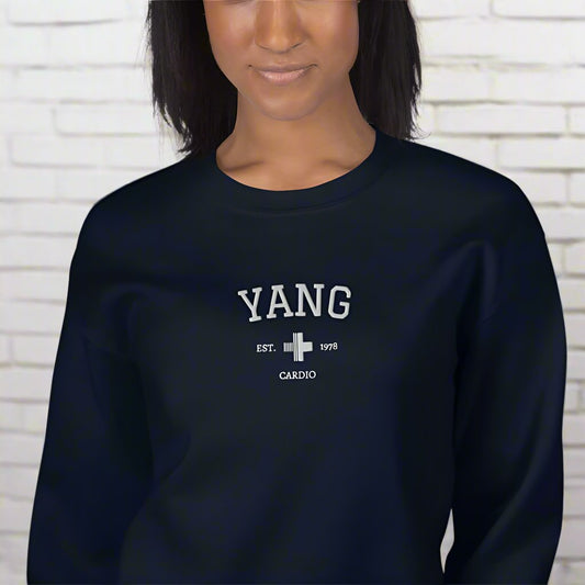 Christina Yang Est Embroidered Unisex Sweatshirt