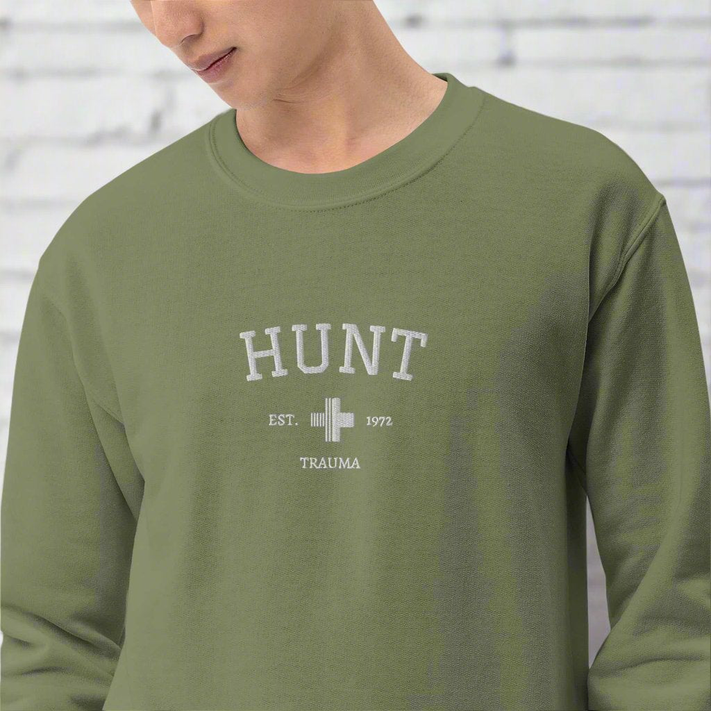 Owen Hunt Est Embroidered Unisex Sweatshirt