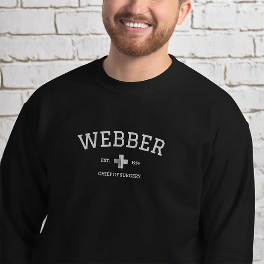 Richard Webber Est Embroidered Unisex Sweatshirt