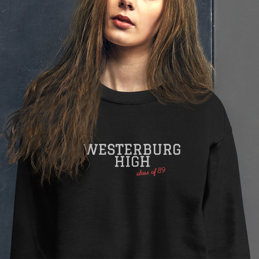 Heathers Westerburg High Embroidered Unisex Sweatshirt