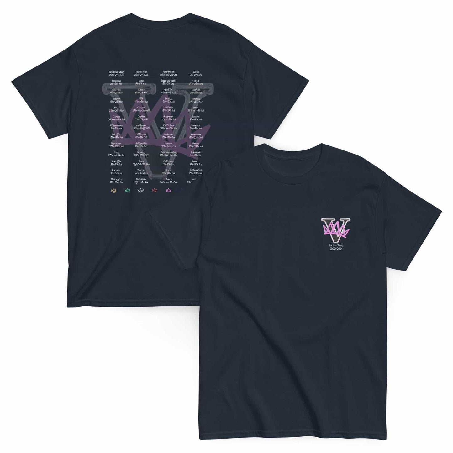 Six 23/24 Tour Tee | Six the Musical