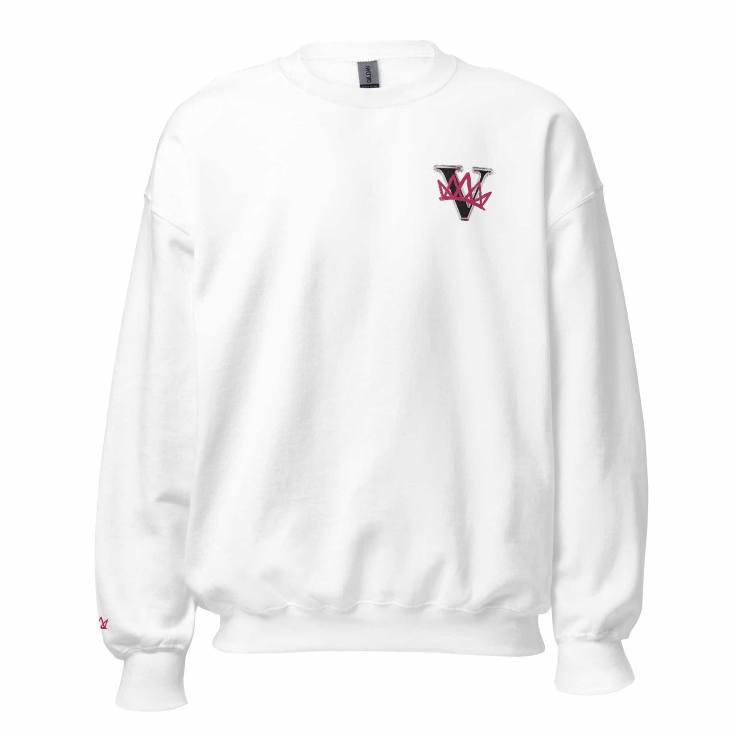 Queens Embroidered Corner Crests Sweatshirt | Six the Musical