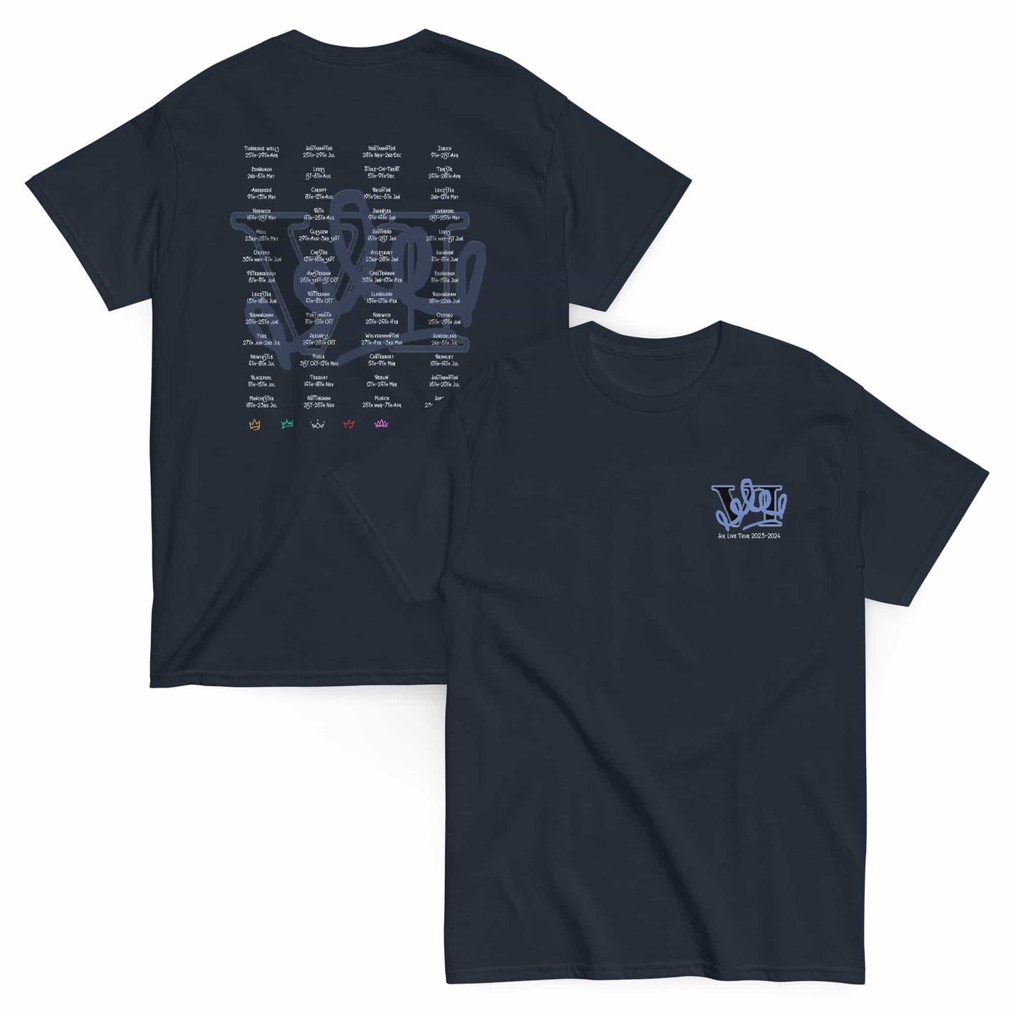 Six 23/24 Tour Tee | Six the Musical