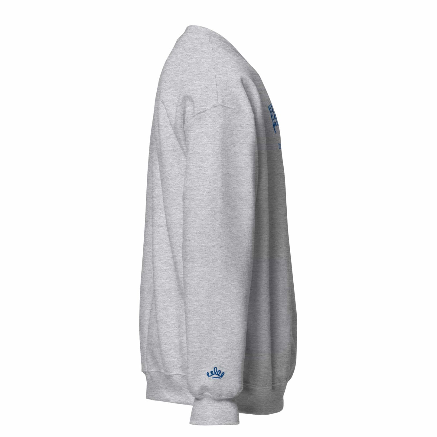 Queens Est Embroidered Sweatshirt With Sleeve Design | Six the Musical
