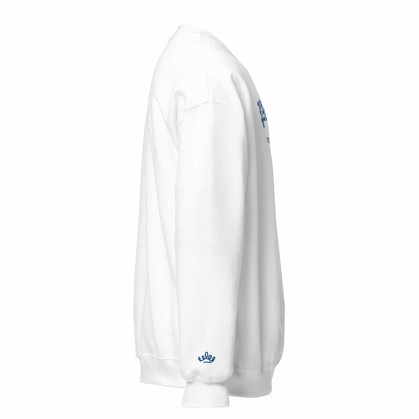 Queens Est Embroidered Sweatshirt With Sleeve Design | Six the Musical