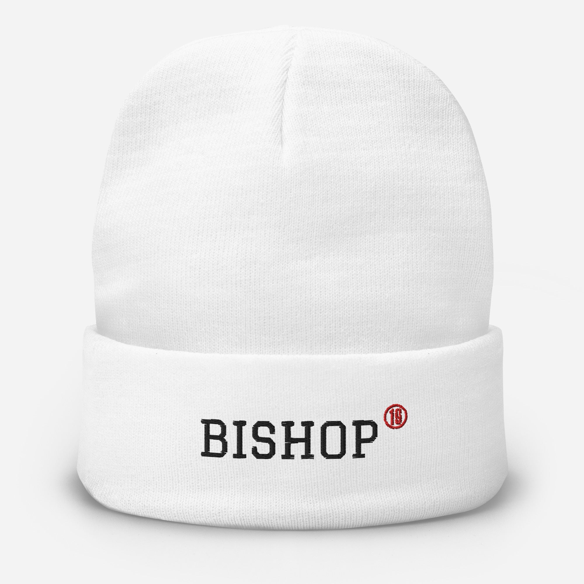 Embroidered Fire Beanie Hat