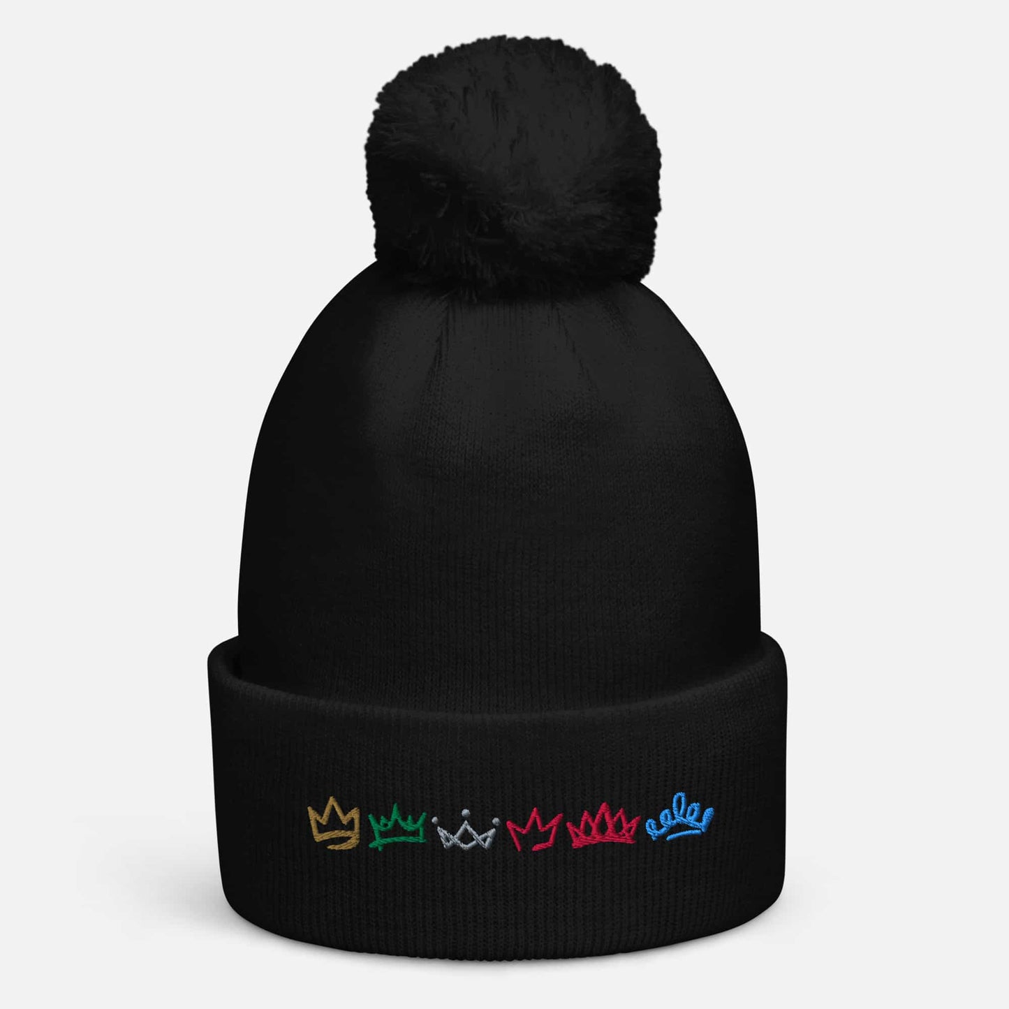 Queen Crowns Pom Pom Beanie | Six the Musical