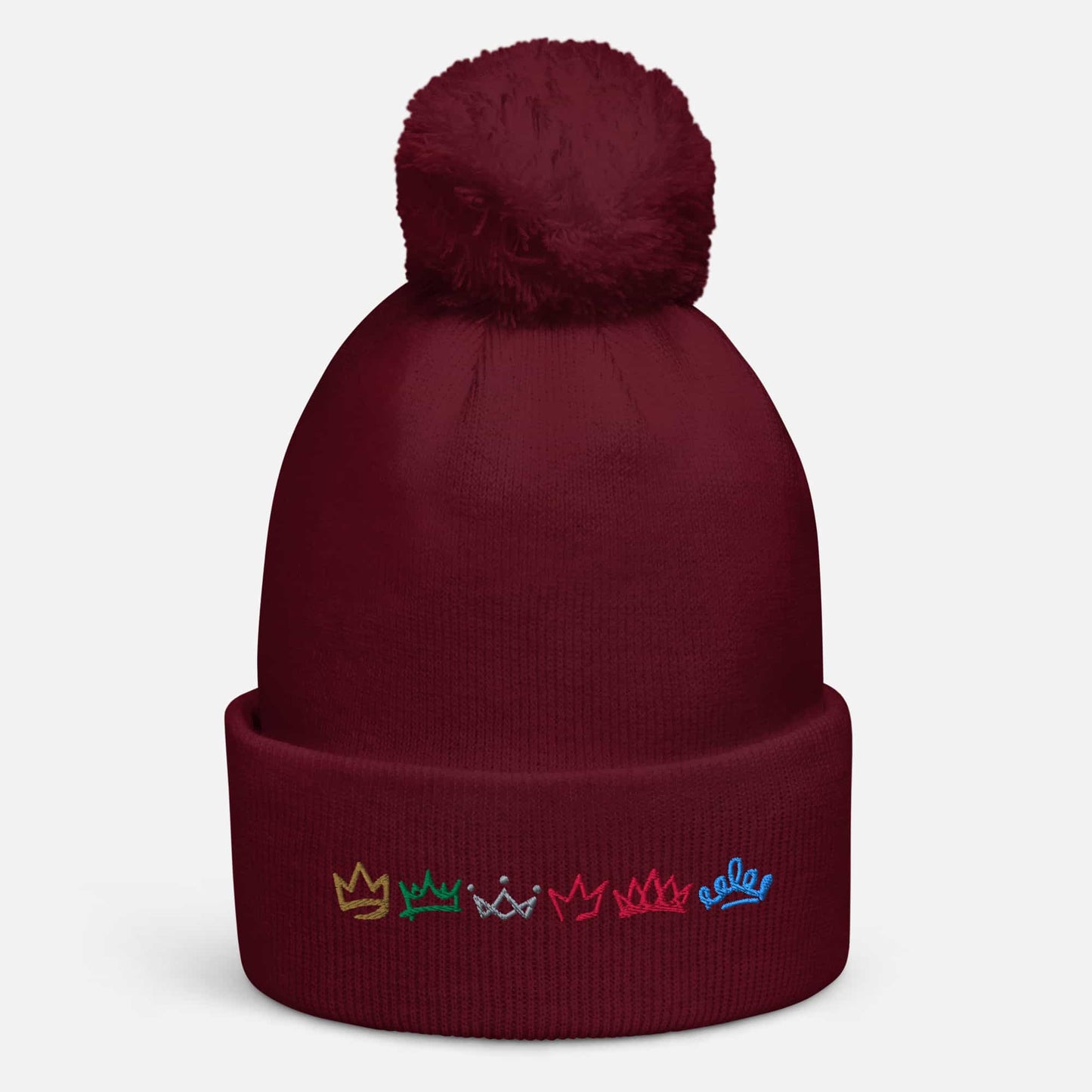 Queen Crowns Pom Pom Beanie | Six the Musical
