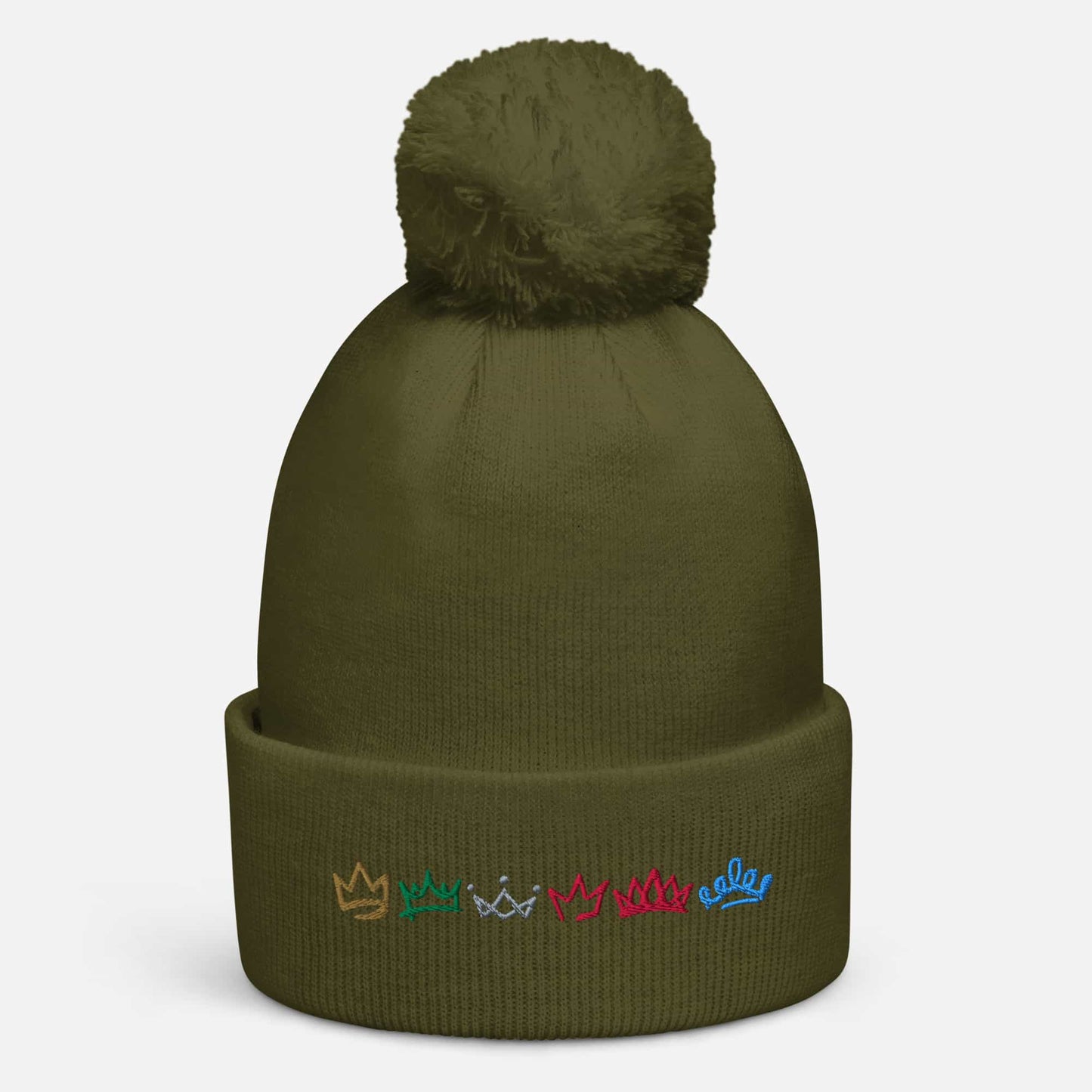 Queen Crowns Pom Pom Beanie | Six the Musical