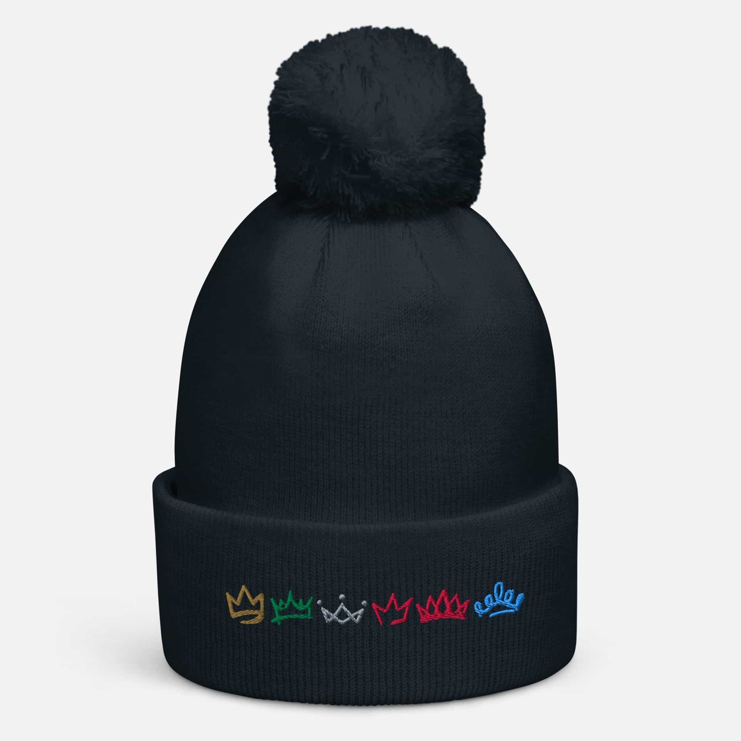 Queen Crowns Pom Pom Beanie | Six the Musical