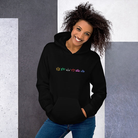 Queen Crowns Unisex Hoodie