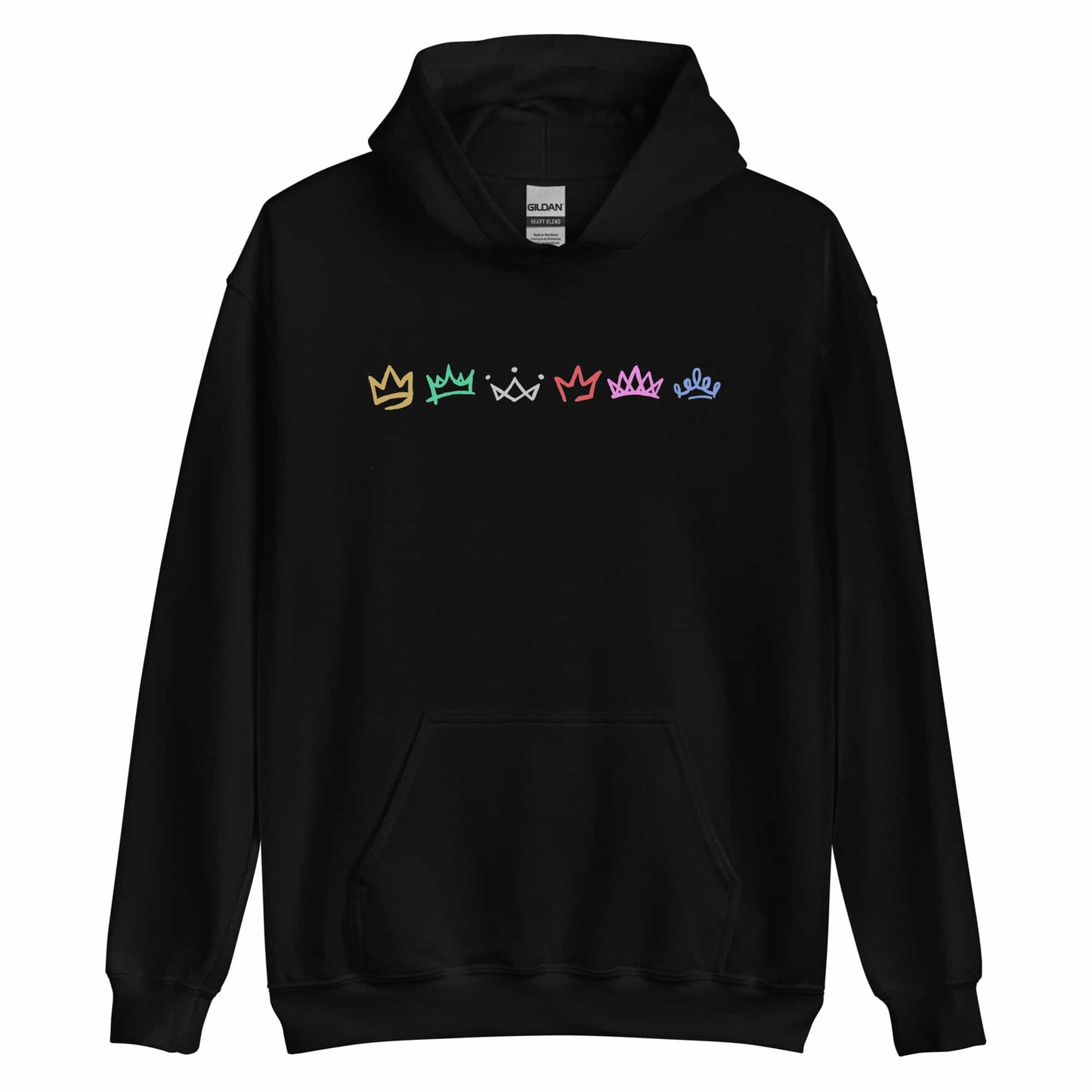 Queen Crowns Unisex Hoodie | Six The Musical