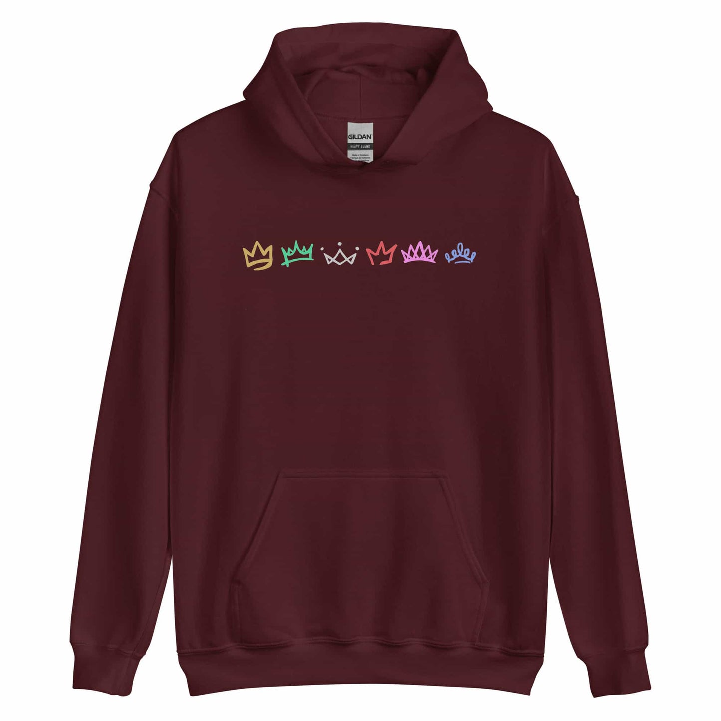 Queen Crowns Unisex Hoodie | Six The Musical