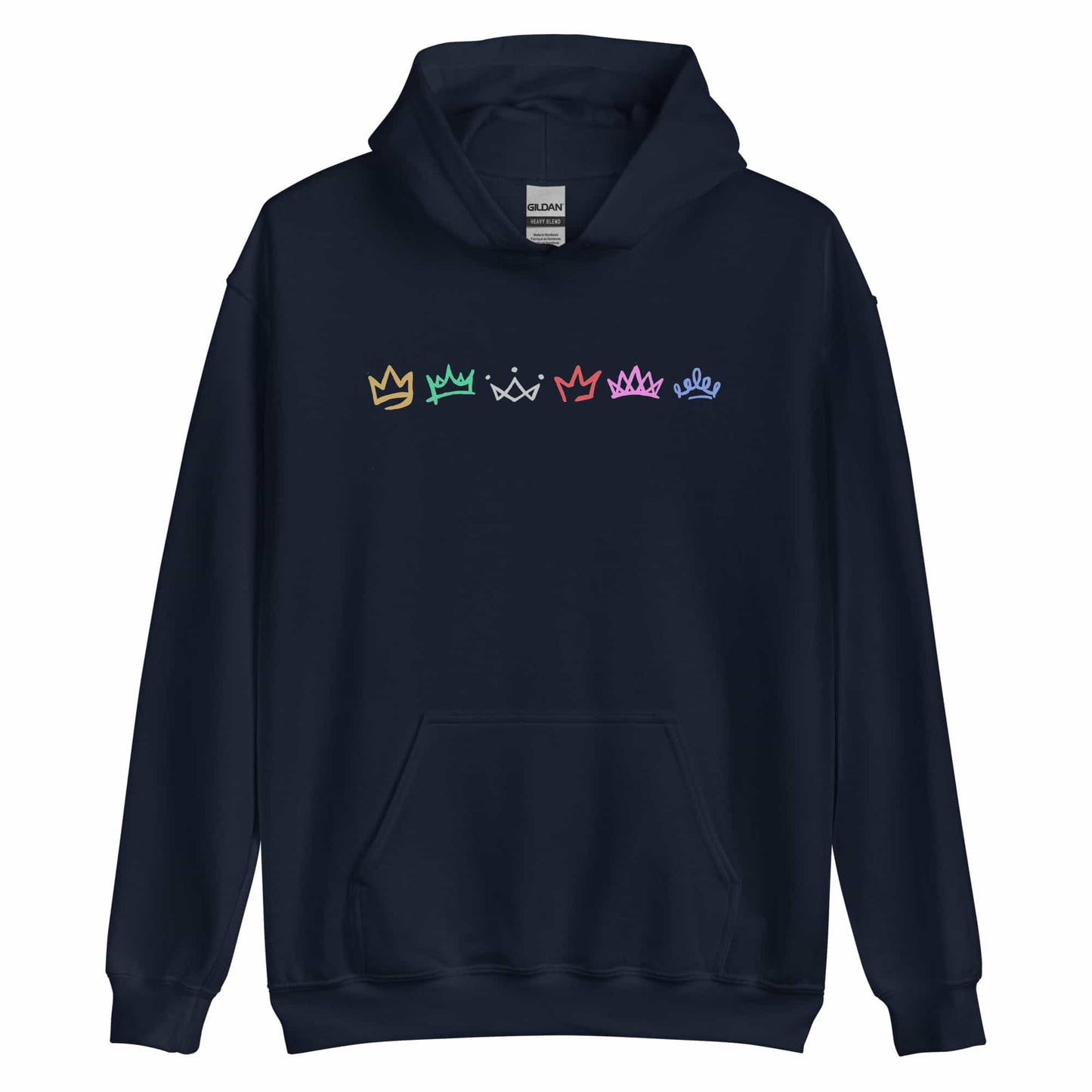 Queen Crowns Unisex Hoodie | Six The Musical