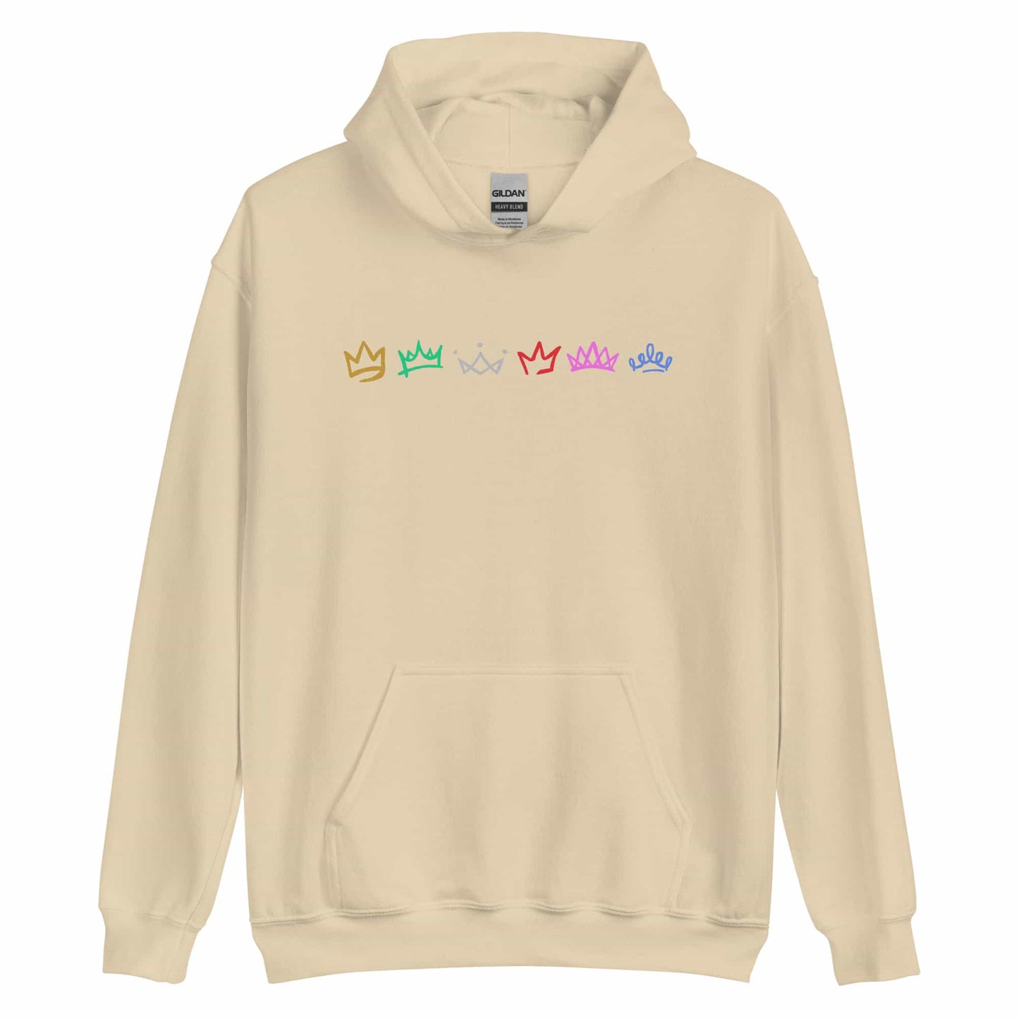 Queen Crowns Unisex Hoodie | Six The Musical