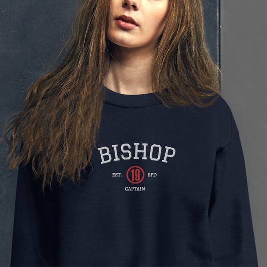 Maya Bishop Est Embroidered Unisex Sweatshirt