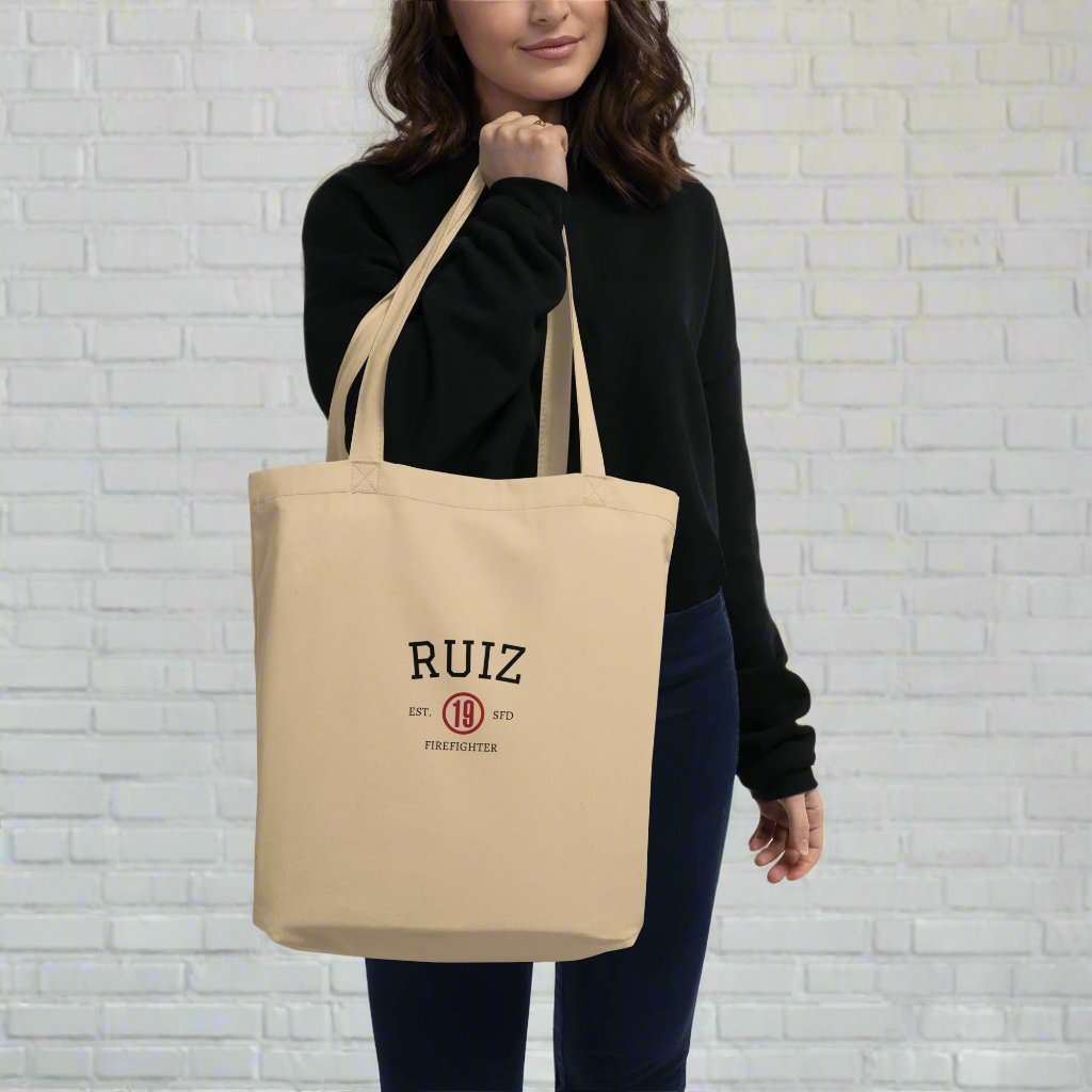 Station 19 Est Tote Bags