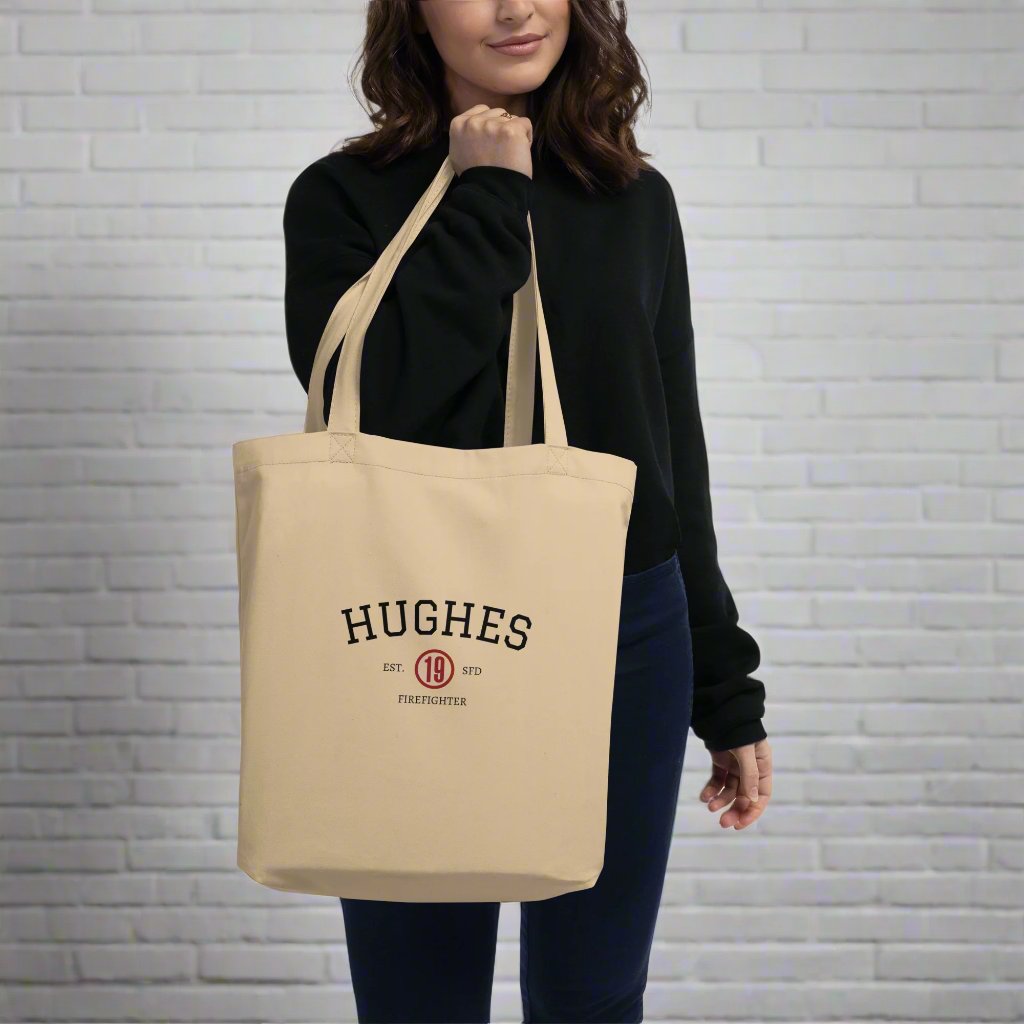 Station 19 Est Tote Bags
