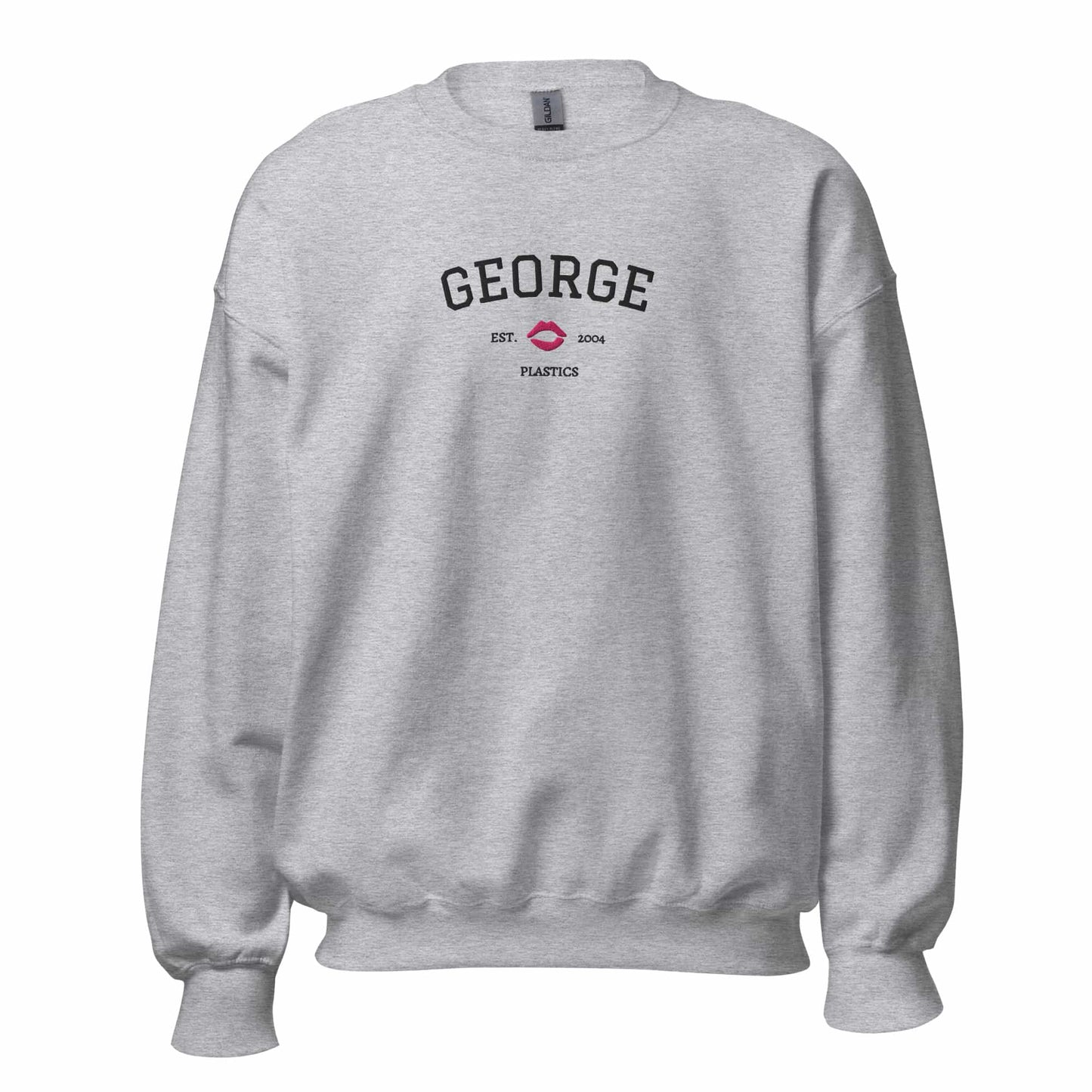 Mean Girl Plastics Est Embroidered Unisex Sweatshirt
