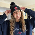 Custom Pom Pom Beanie