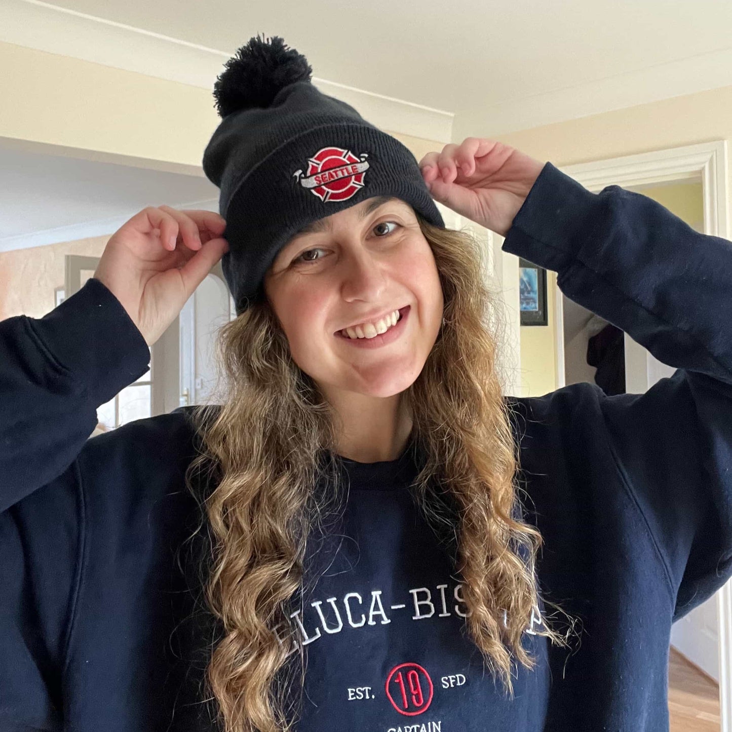 Custom Pom Pom Beanie