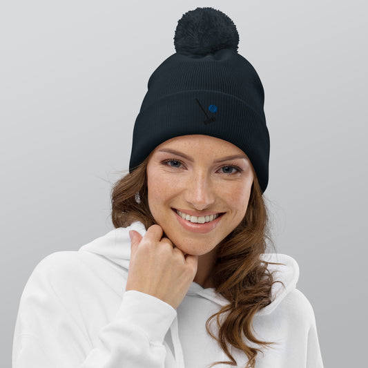 Heathers Veronica Sawyer Embroidered Pom Pom Beanie