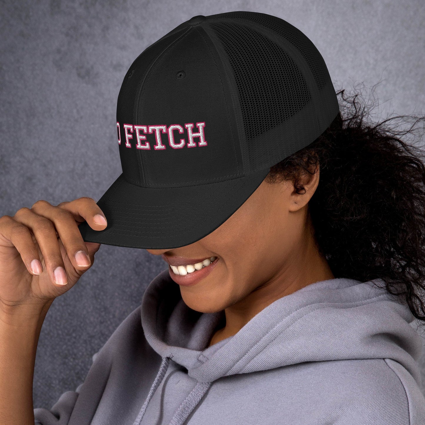 Mean Girls Gretchen Wieners Fetch Embroidered Trucker Cap