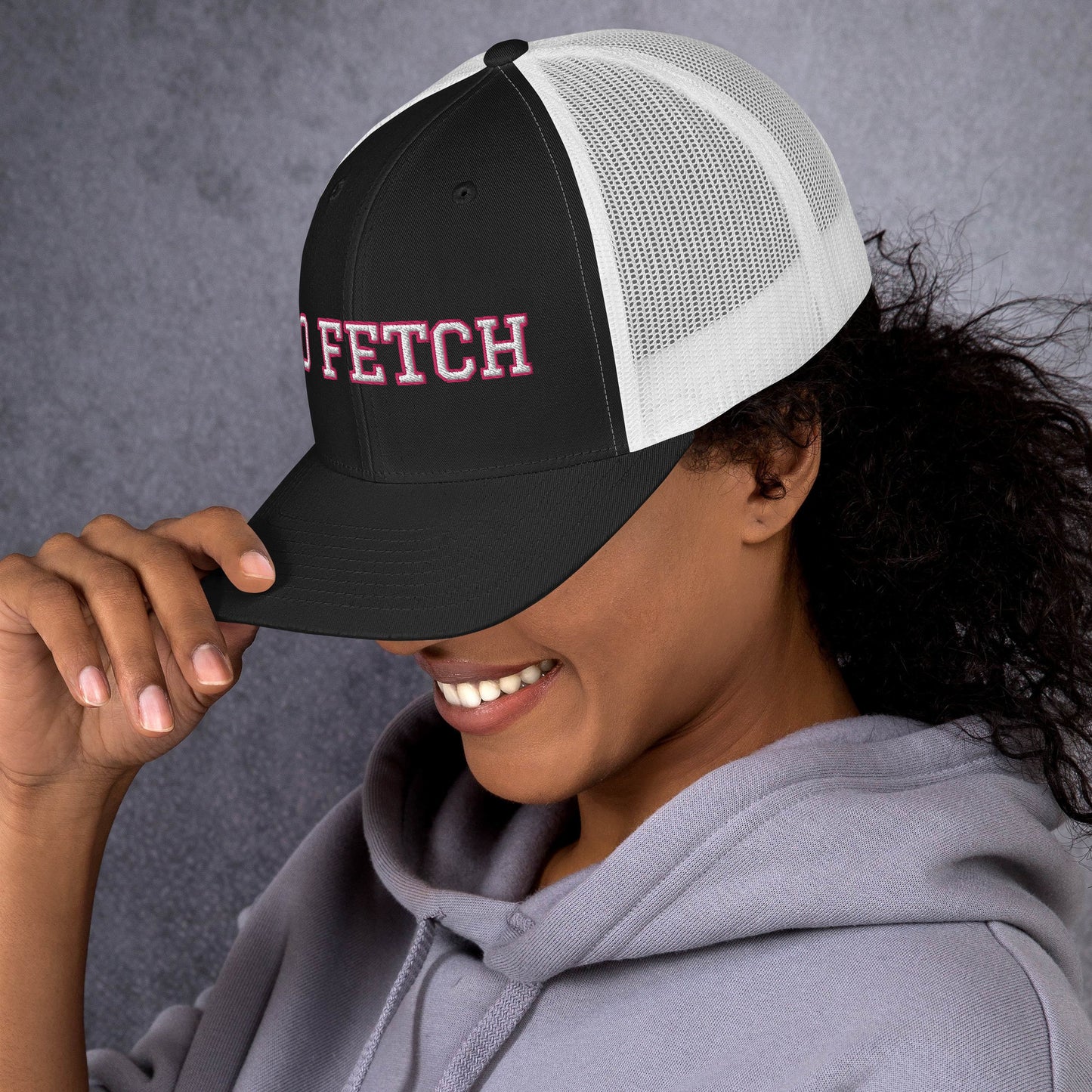 Mean Girls Gretchen Wieners Fetch Embroidered Trucker Cap