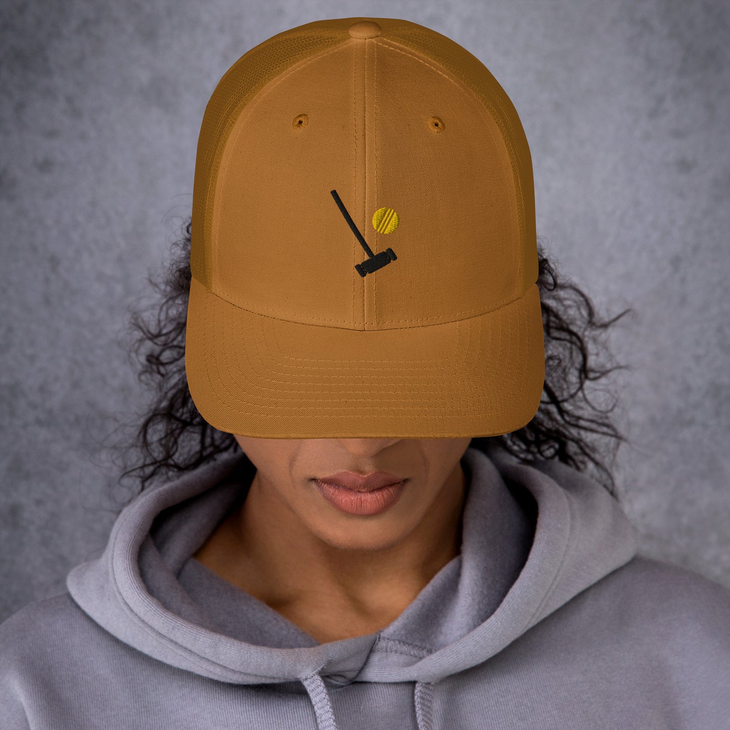 Heather McNamara Embroidered Trucker Cap