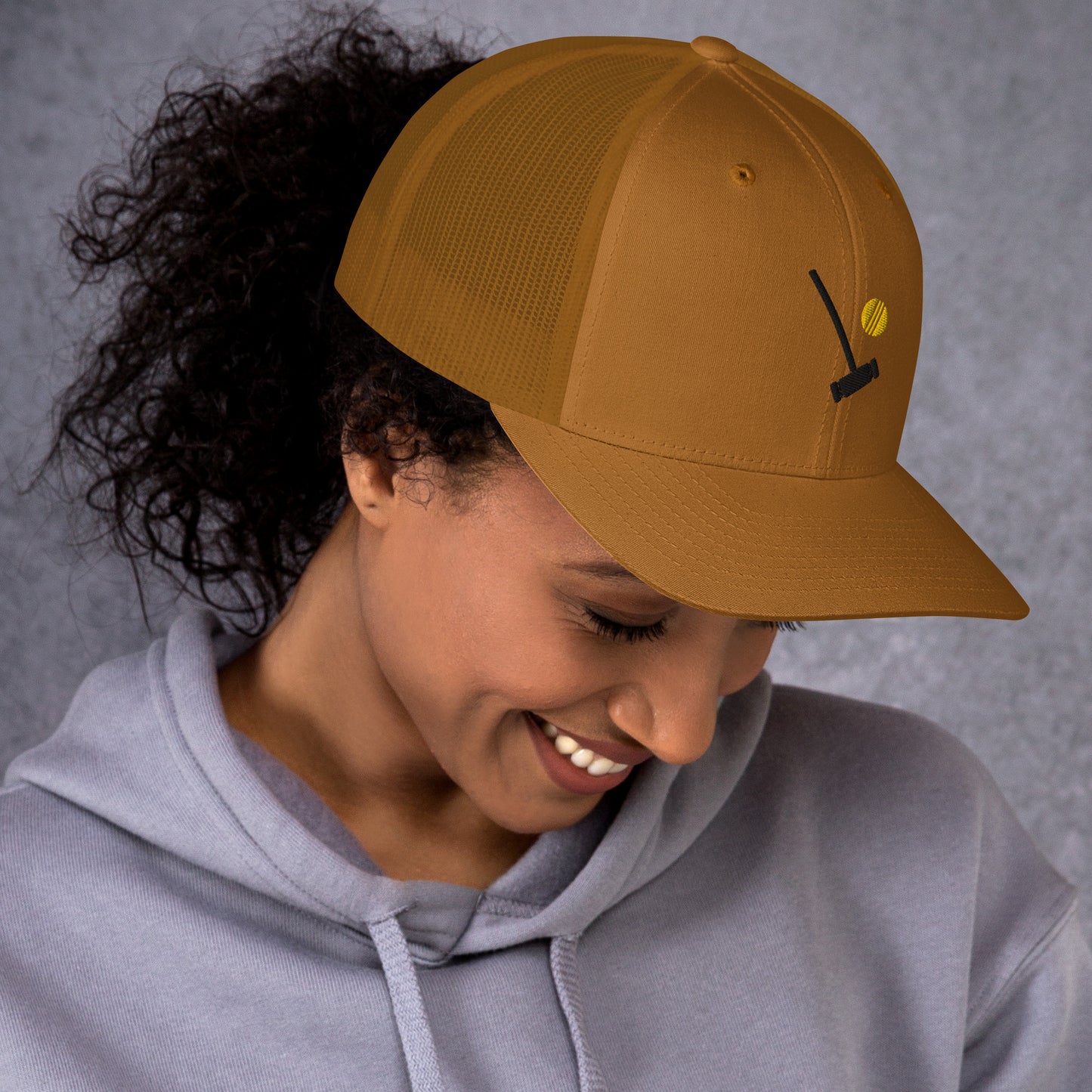 Heather McNamara Embroidered Trucker Cap