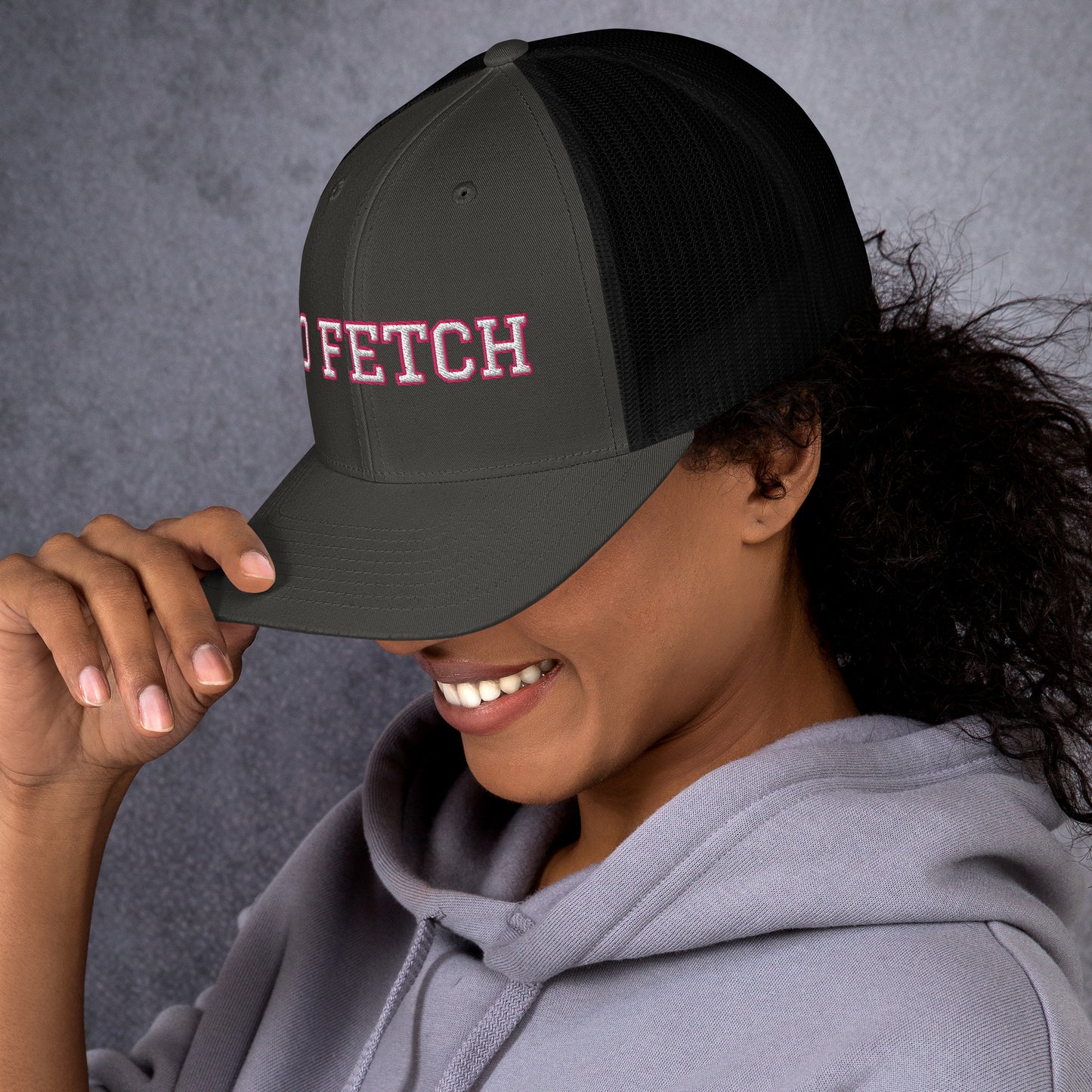 Mean Girls Gretchen Wieners Fetch Embroidered Trucker Cap