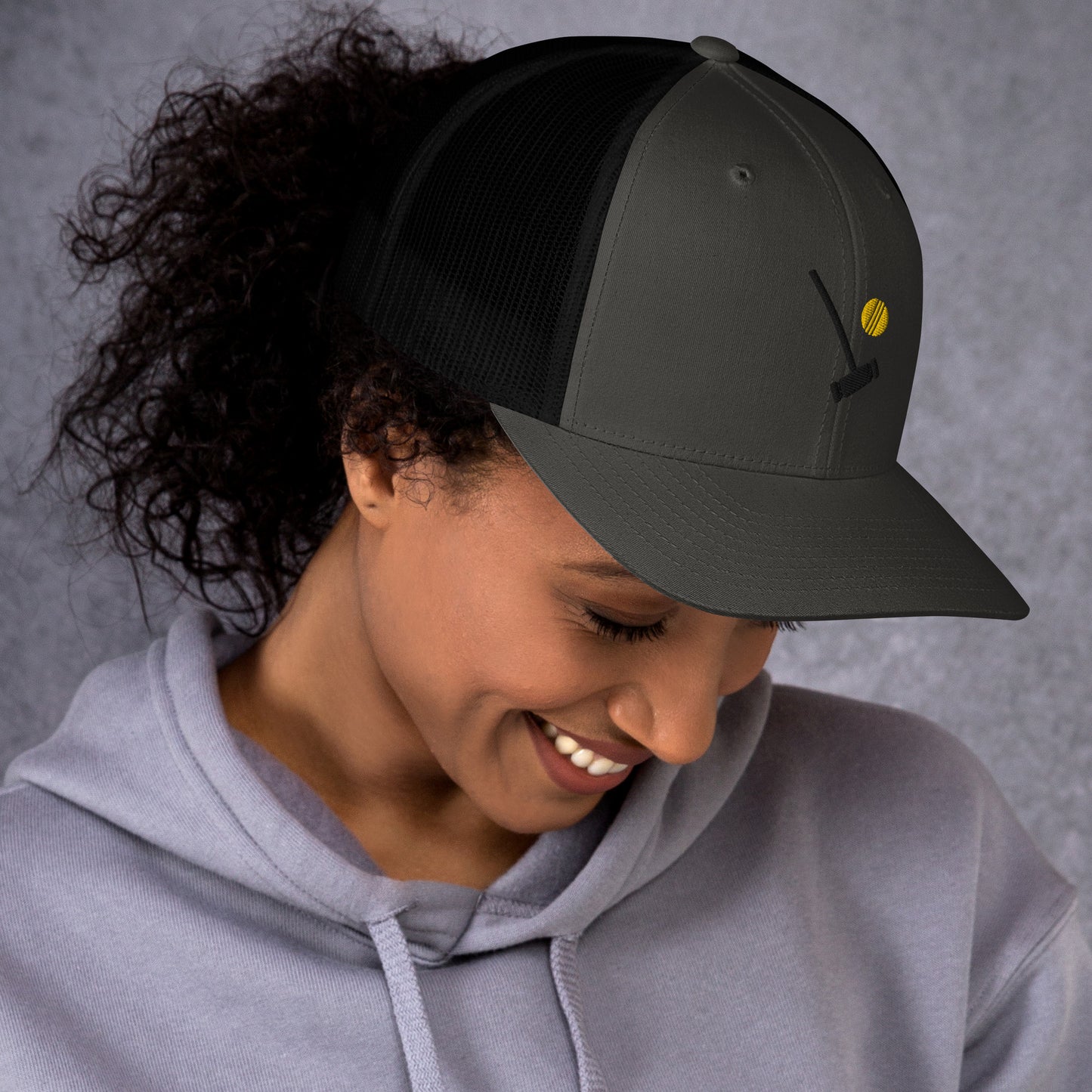 Heather McNamara Embroidered Trucker Cap