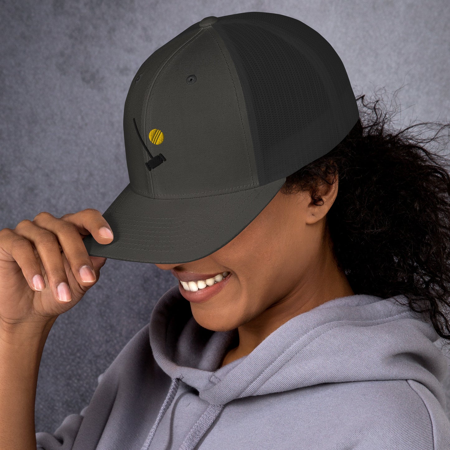 Heather McNamara Embroidered Trucker Cap